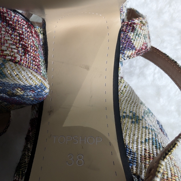 Tapestry Floral Heels - Picture 6 of 6